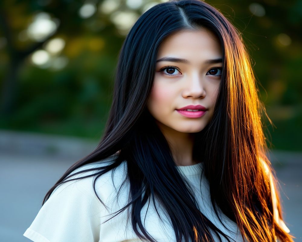 Katrina Mae Villanueva lifestyle personality shot in natural outdoor setting