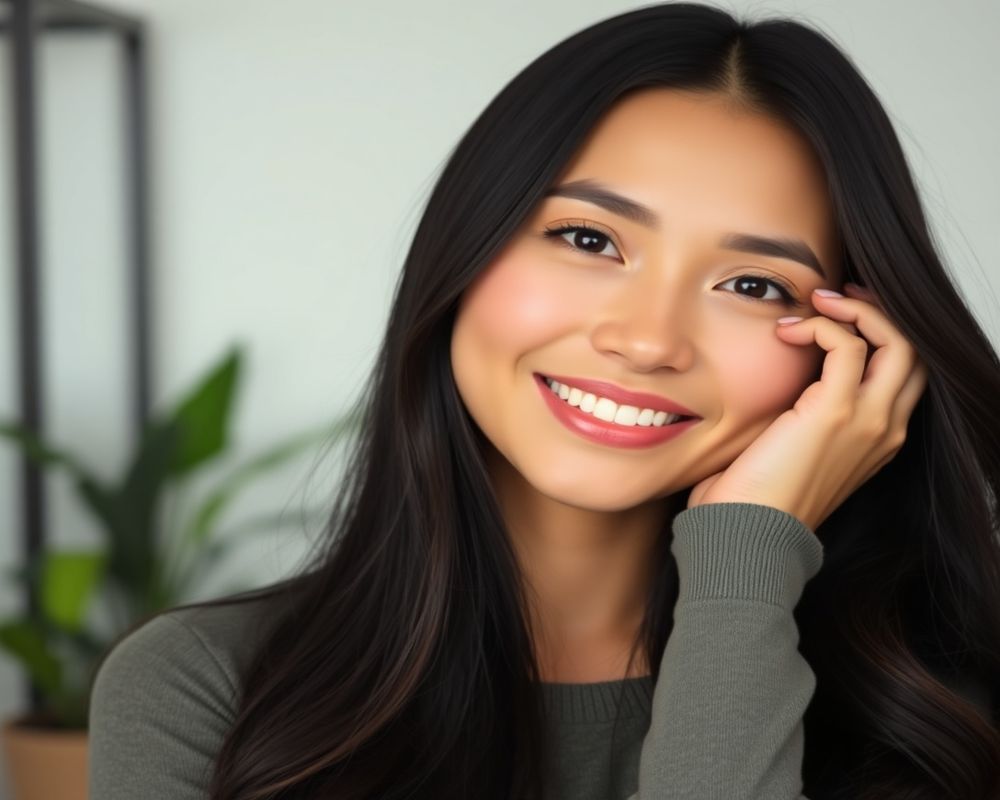 Katrina Mae Villanueva commercial brand campaign with natural smile