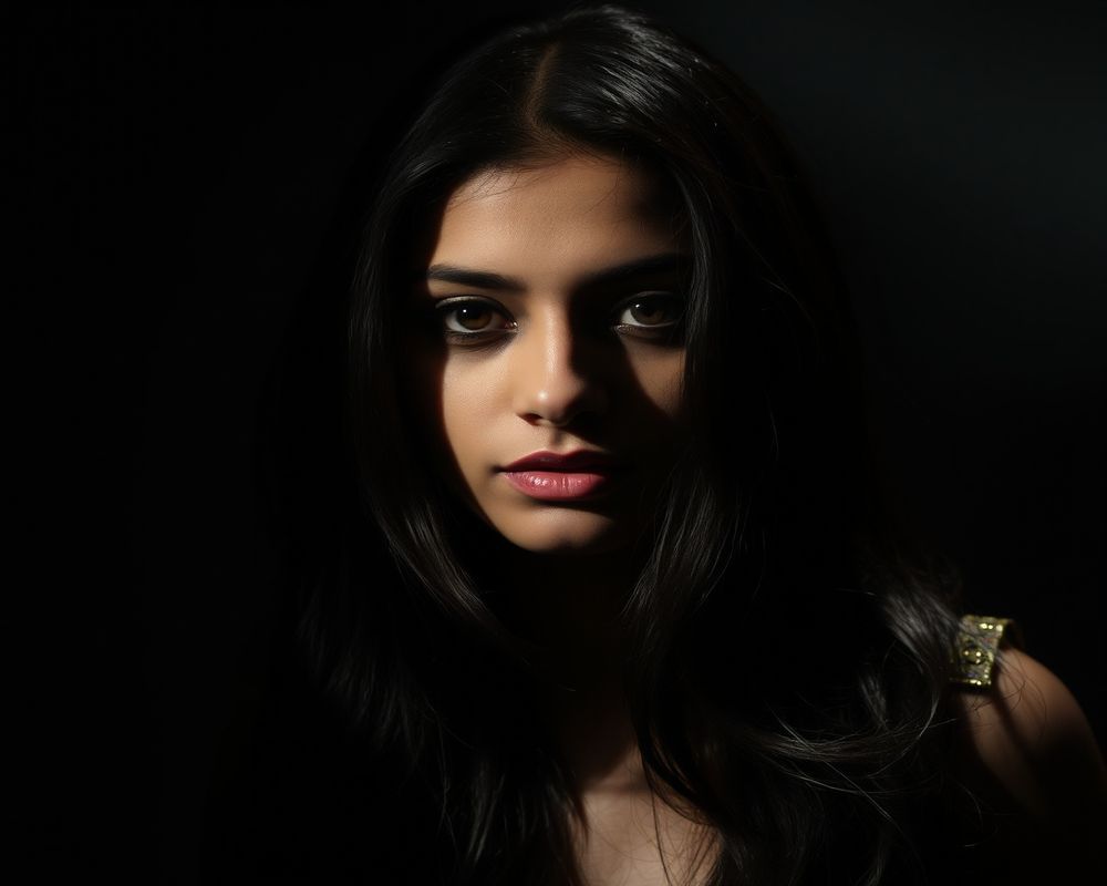 Kavya Nair artistic creative portrait