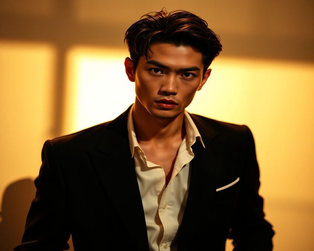 Kenji Nakamura high fashion editorial photograph