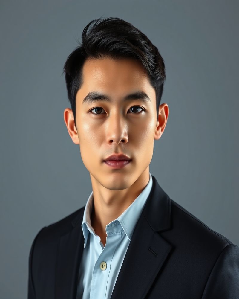 Kenji Tanaka professional headshot, studio lighting