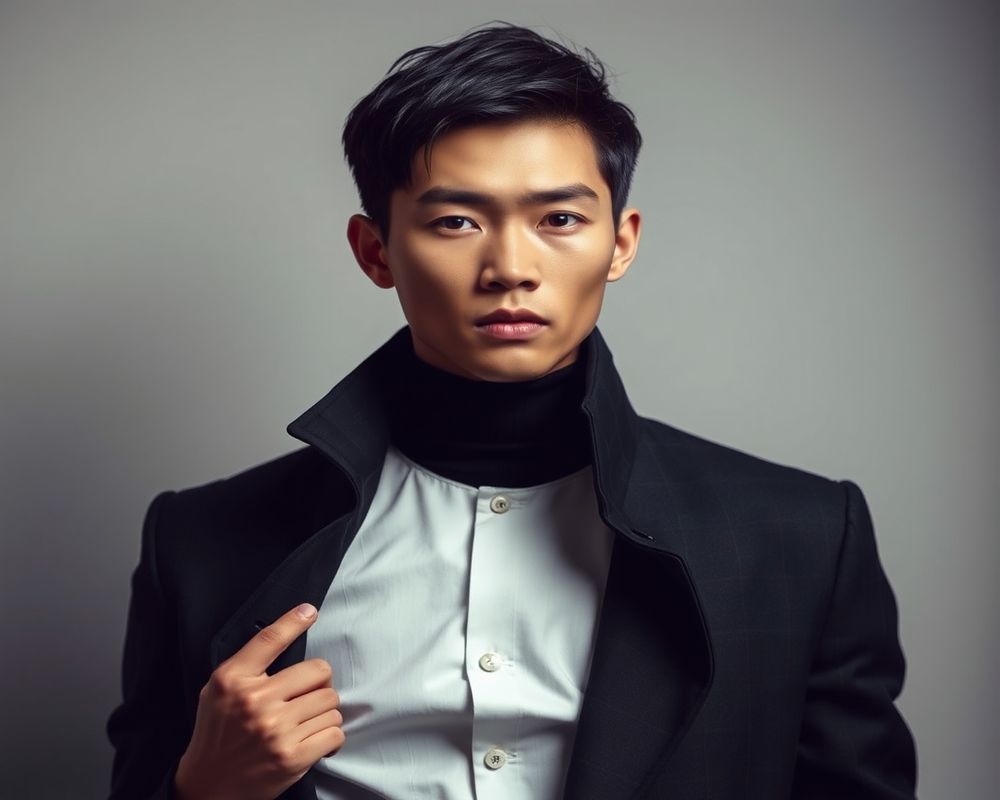 Kenji Tanaka high fashion editorial