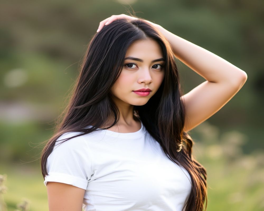 Kiana Alvarez lifestyle personality shot in natural outdoor setting