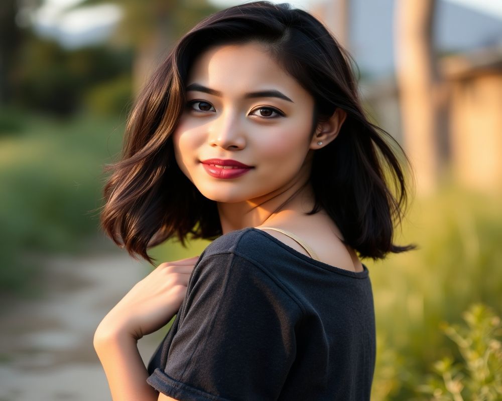 Kiana Navarro natural outdoor lifestyle portrait