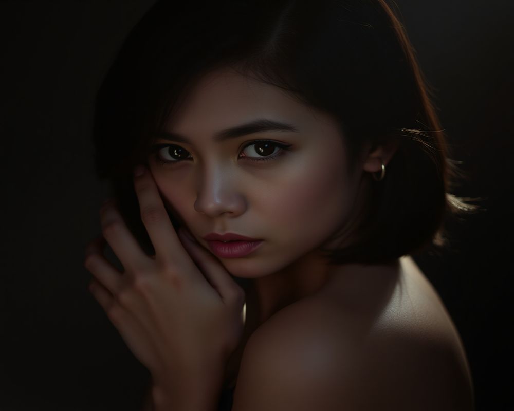 Kiana Navarro artistic creative portrait