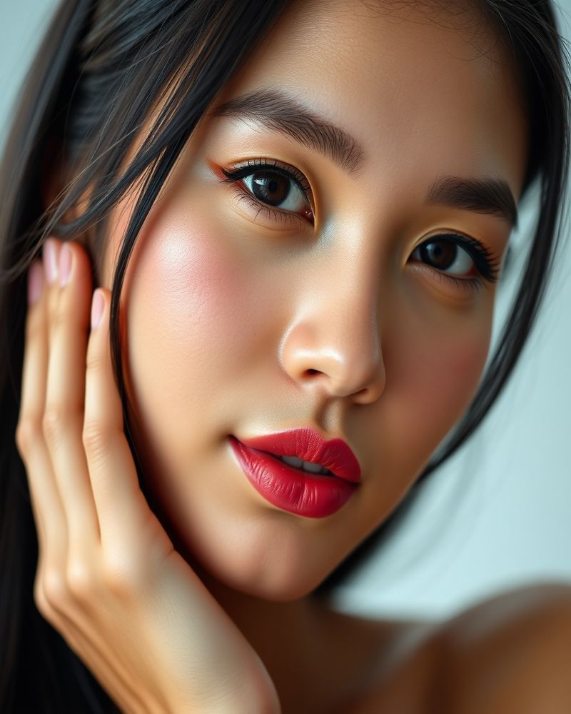 Kianna Santos beauty close-up portrait