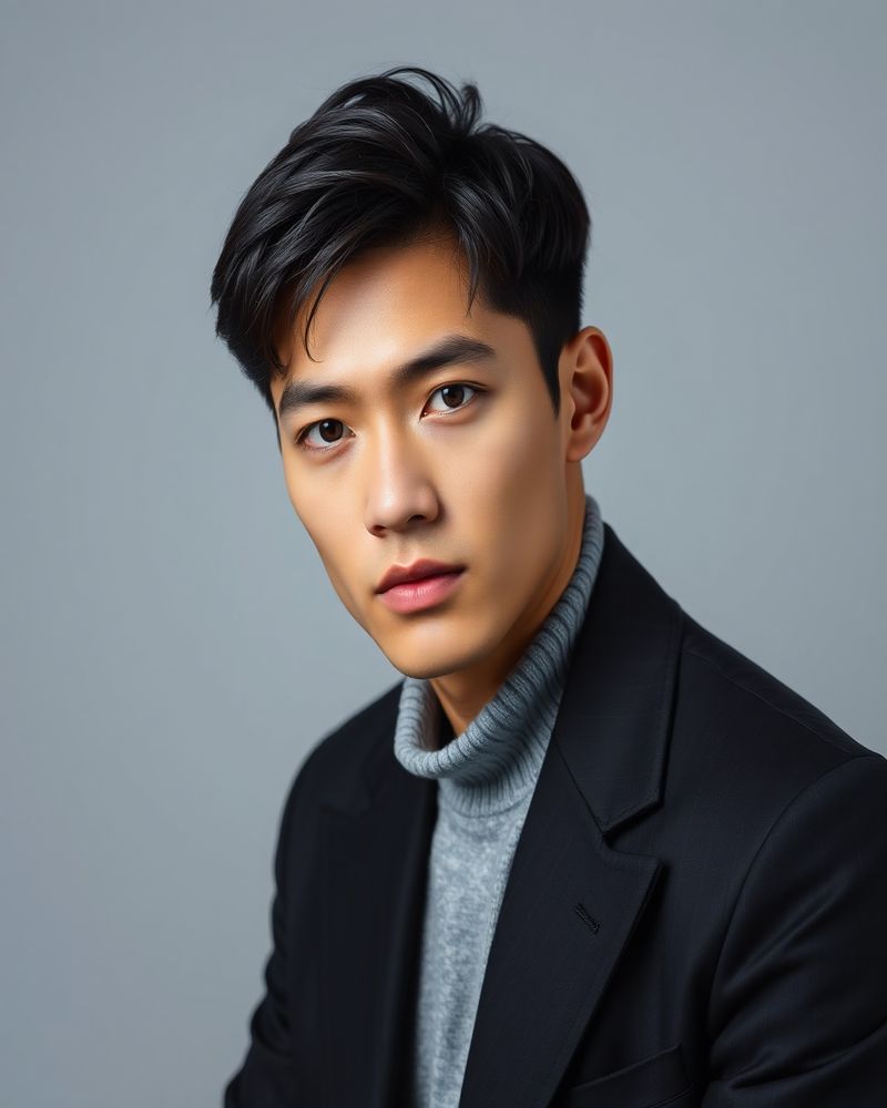 Kim Min-Jae professional headshot, studio lighting with neutral background