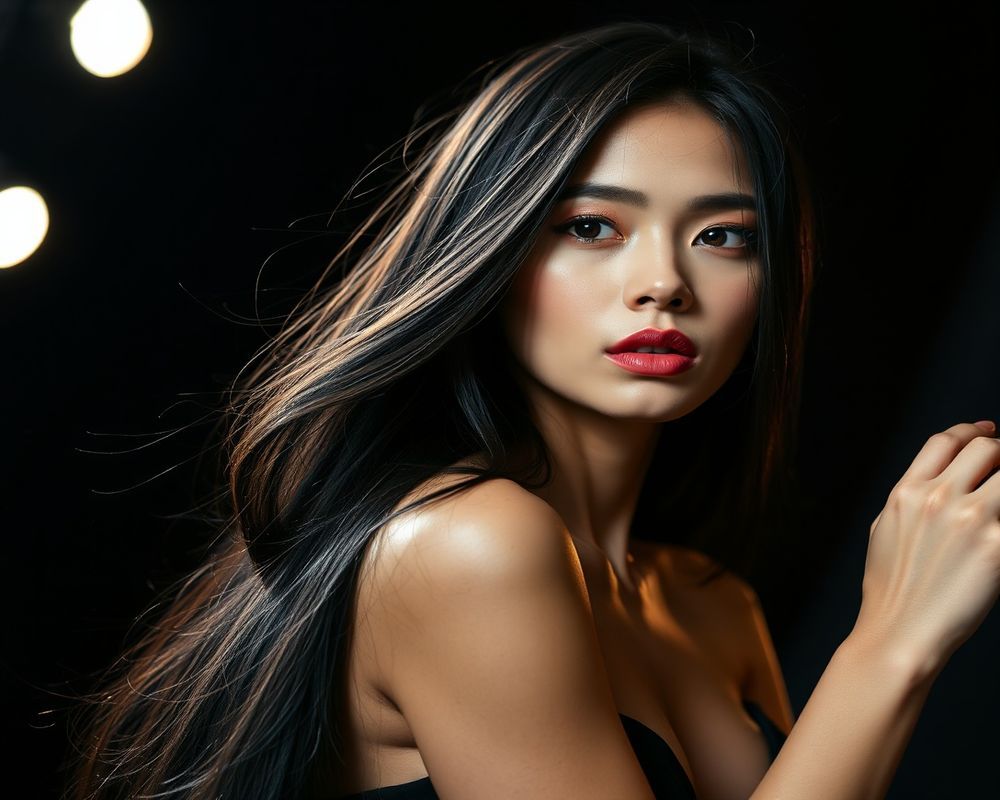 Kristine Valdez high fashion editorial