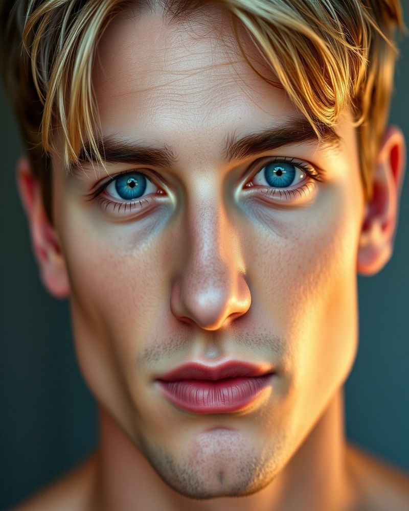 Lachlan Hughes beauty close-up portrait