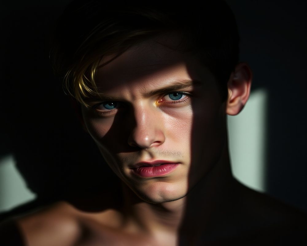 Lachlan Hughes artistic creative portrait