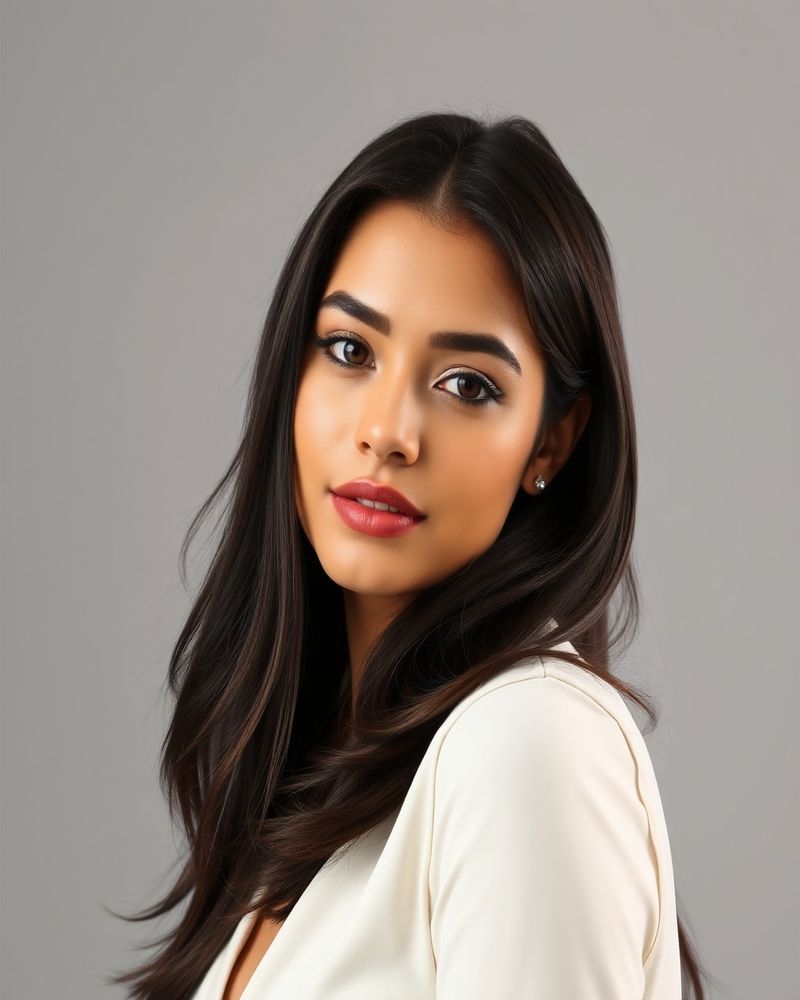 Larissa Oliveira professional headshot, studio lighting with neutral background