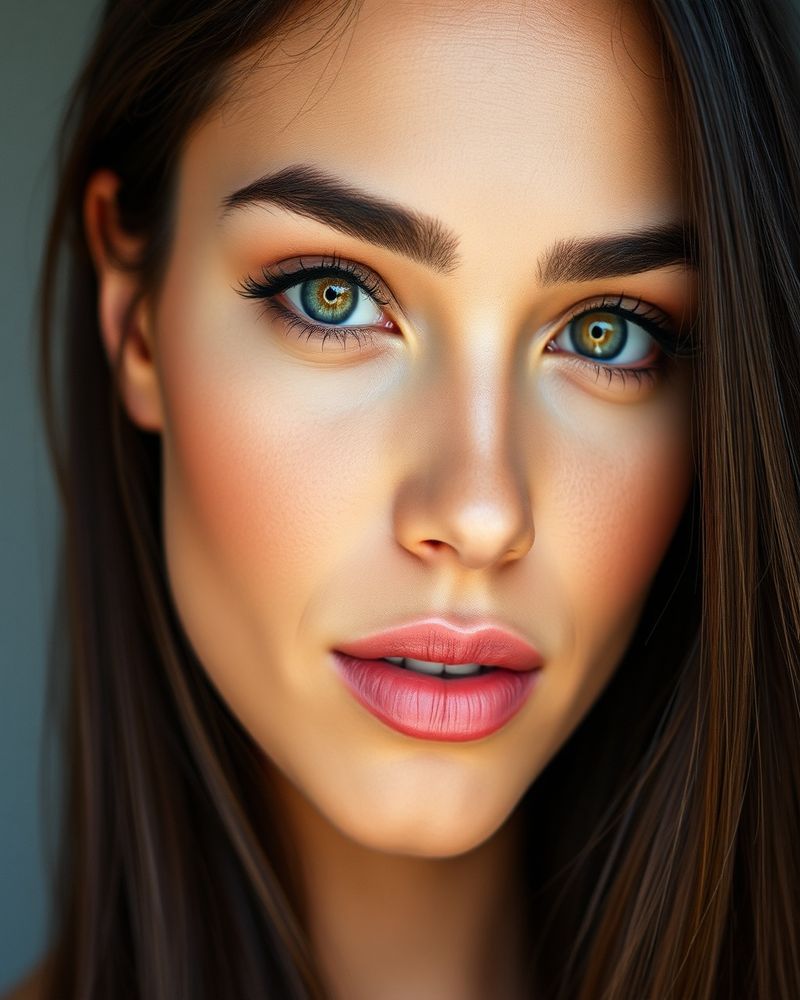 Larissa Oliveira beauty close-up portrait