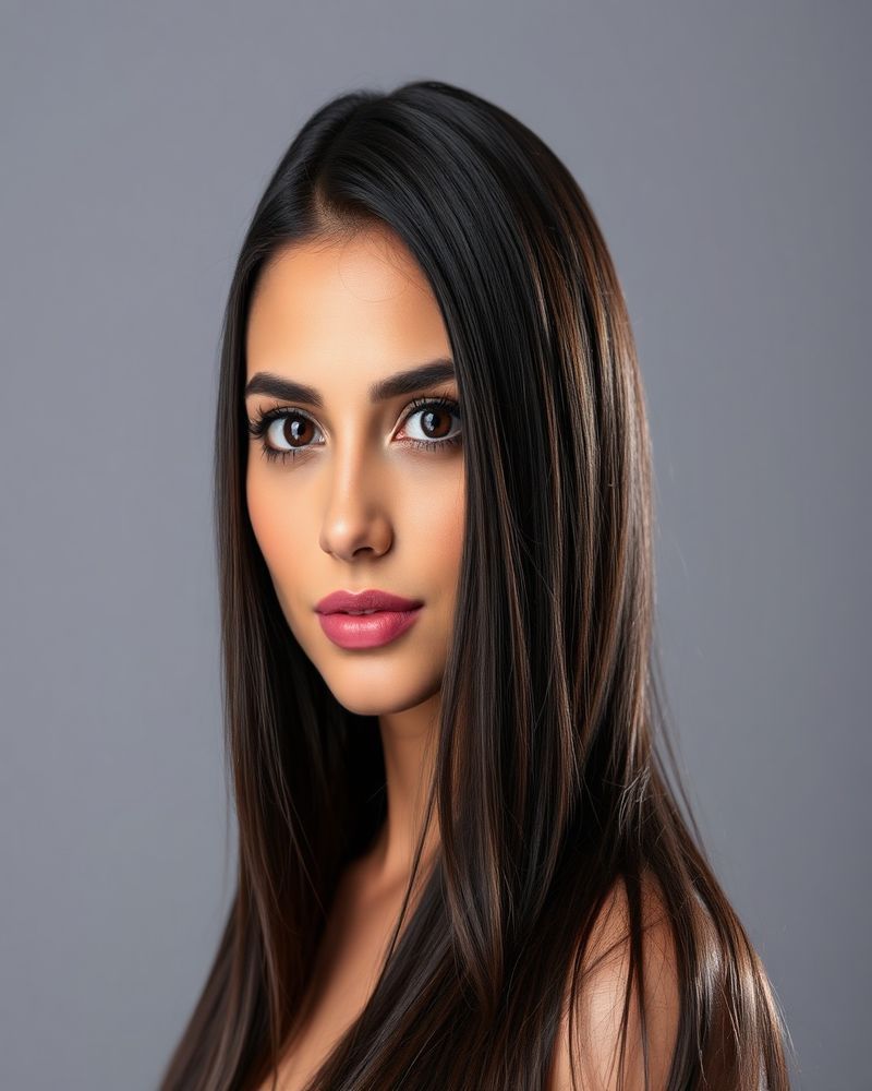 Layla Al-Mansouri professional headshot, studio lighting with neutral background