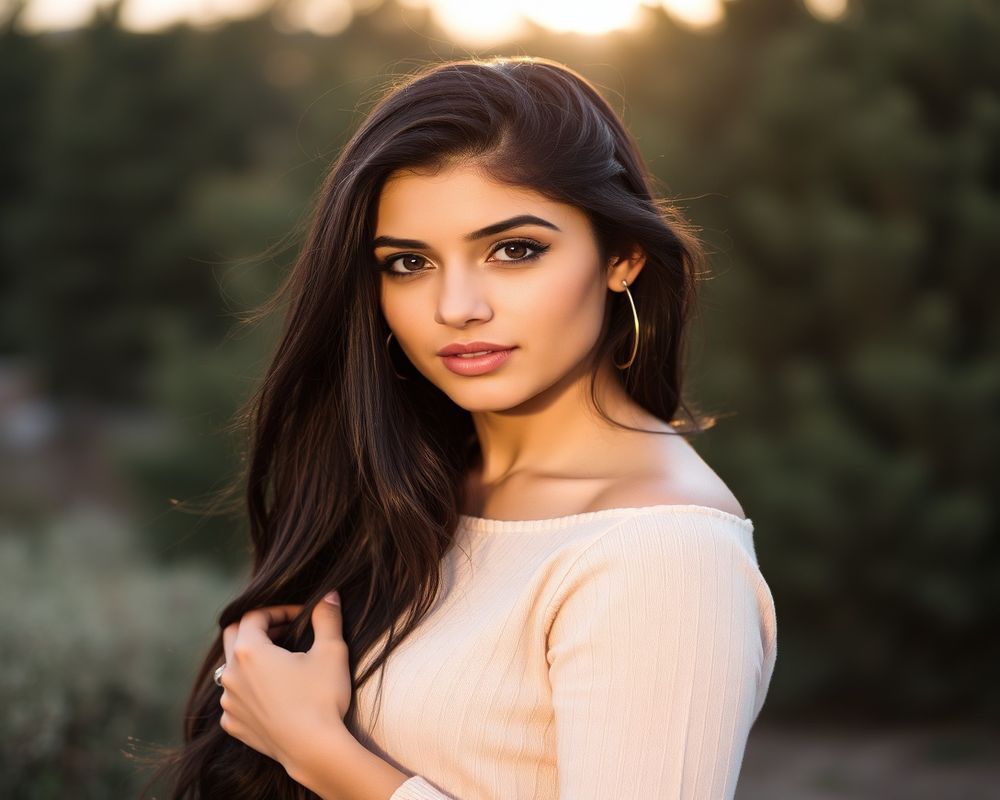 Layla Karim natural outdoor lifestyle portrait