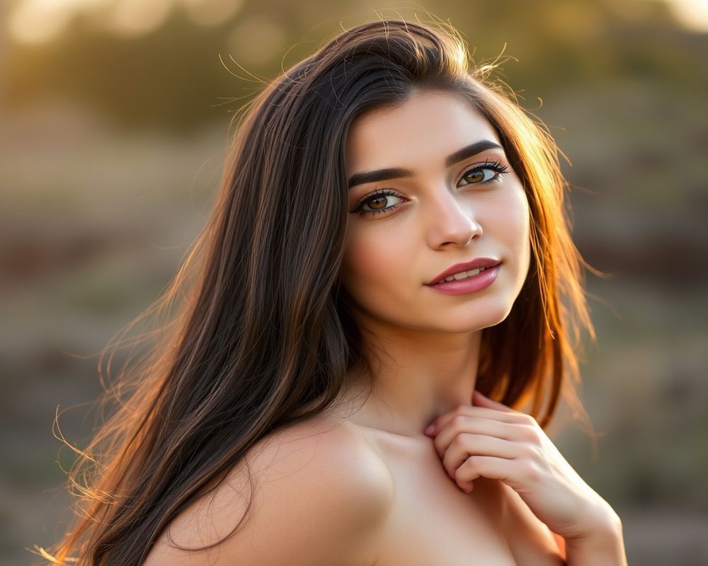 Layla Khoury lifestyle personality shot in natural outdoor setting