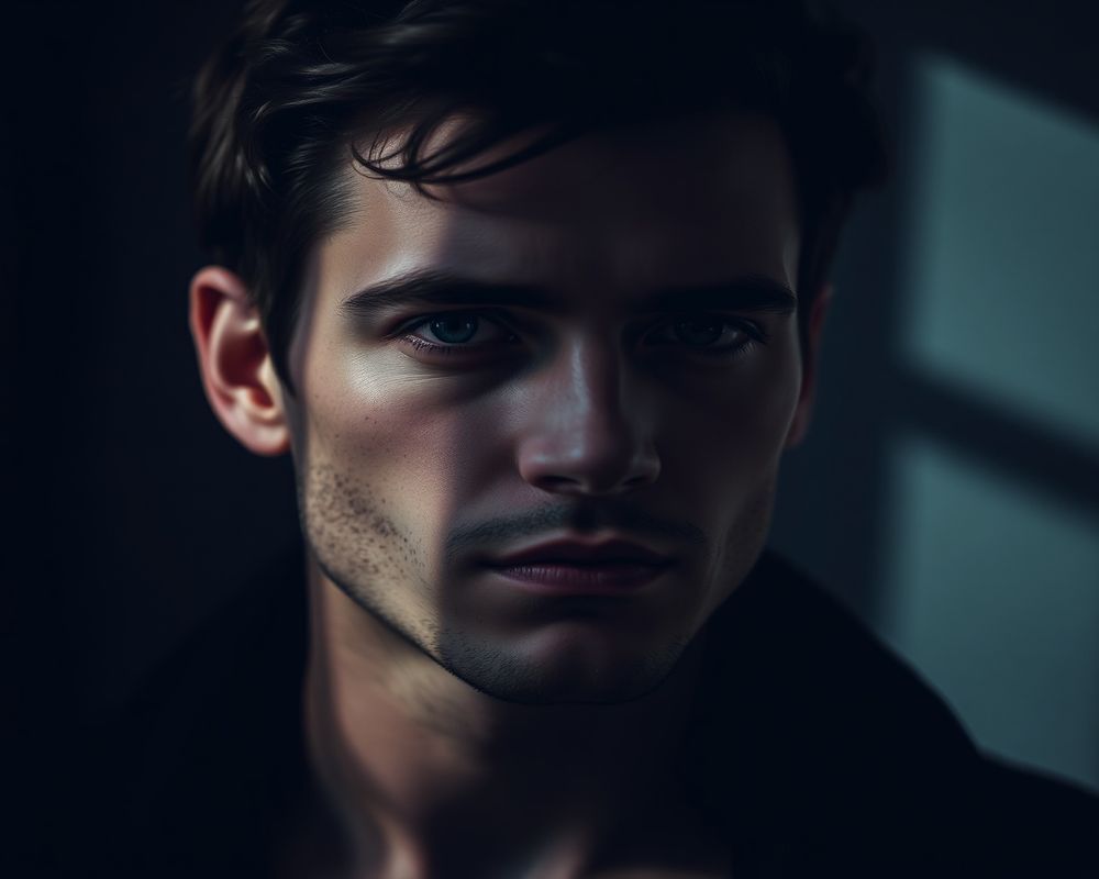 Liam Cooper artistic creative portrait
