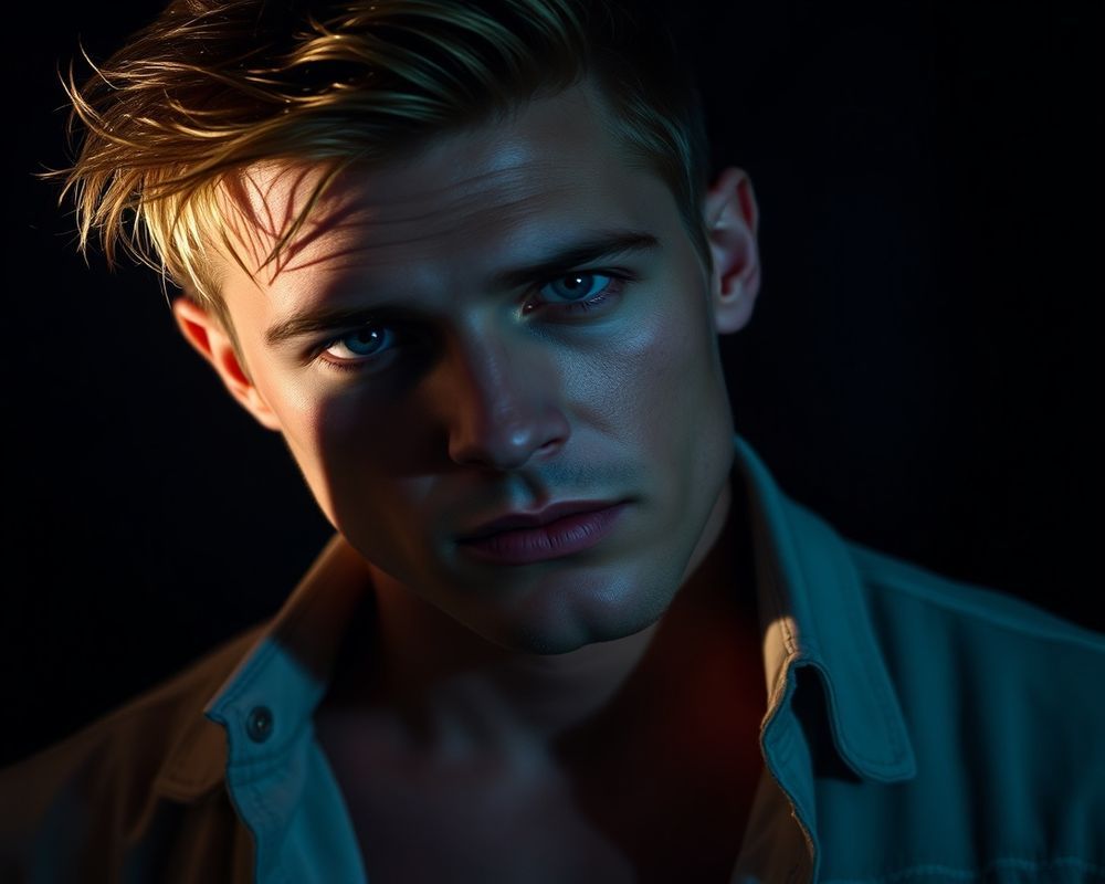 Liam Hartford artistic creative portrait