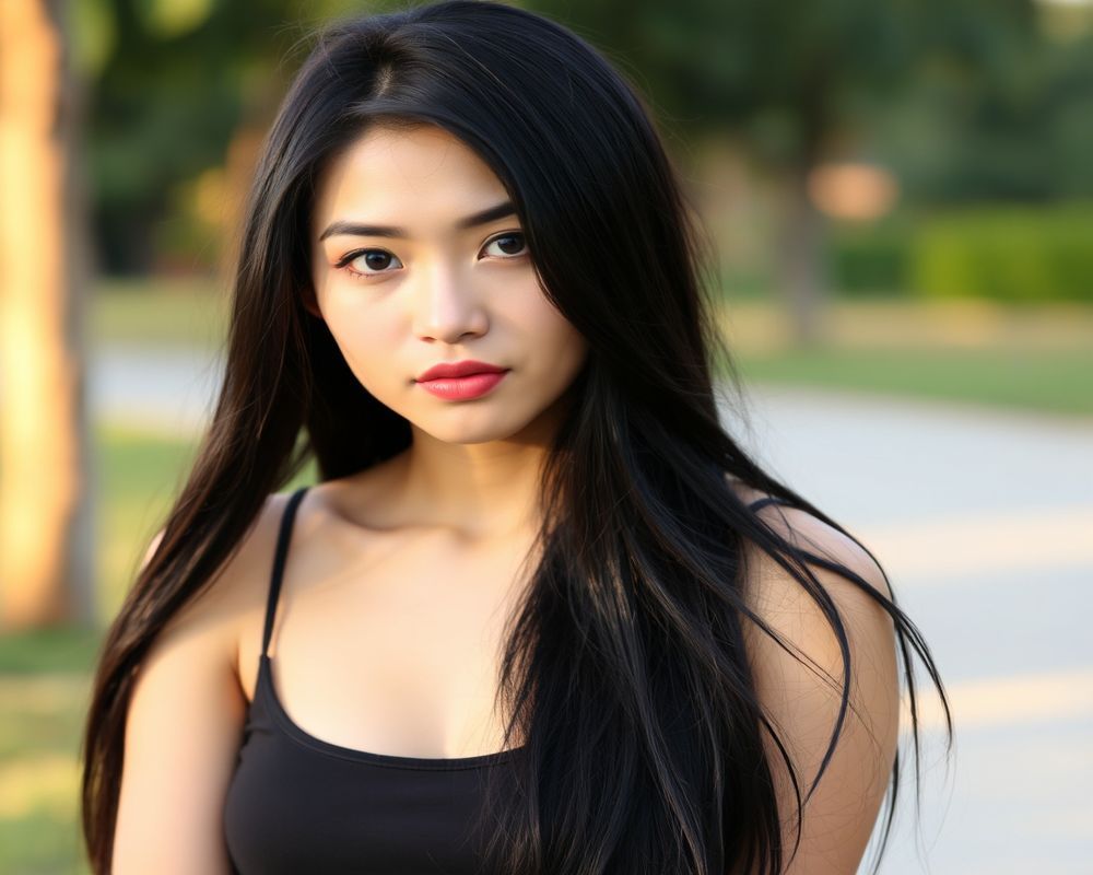 Liana Santos natural outdoor lifestyle portrait