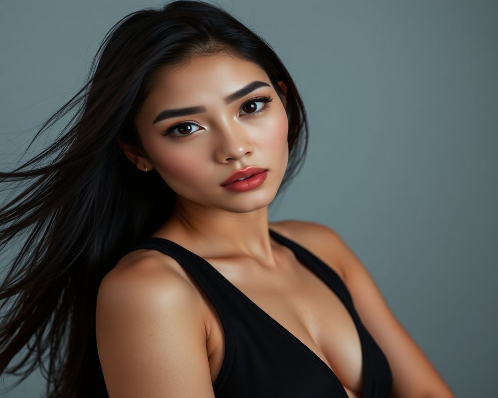 Lila Reyes high fashion editorial