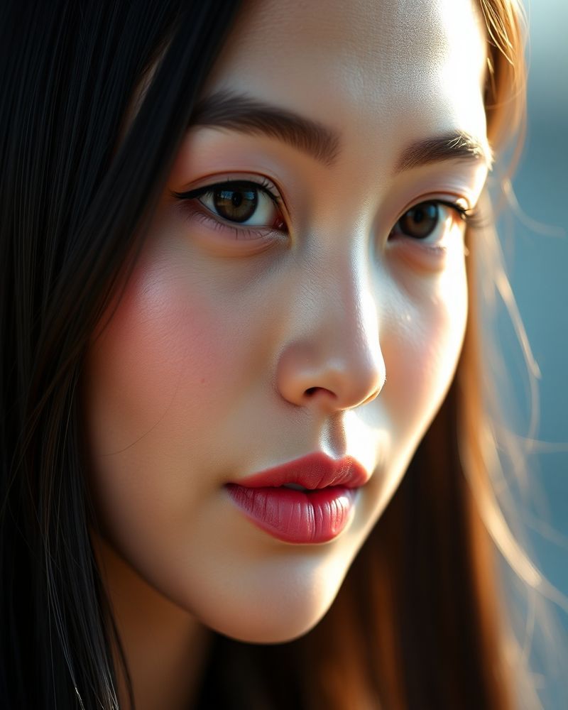 Lila Reyes beauty close-up portrait