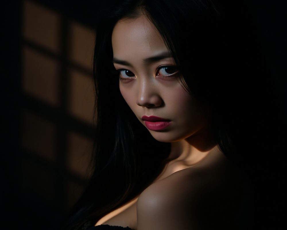 Lila Reyes artistic creative portrait