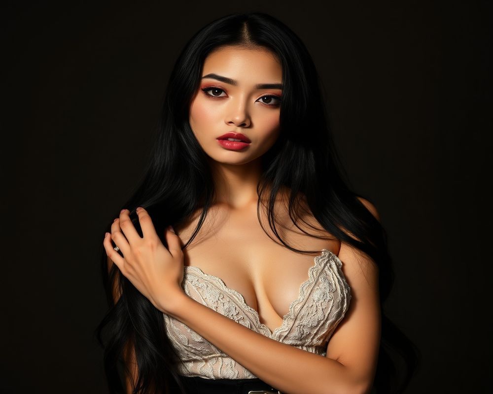 Linh Tran high fashion editorial