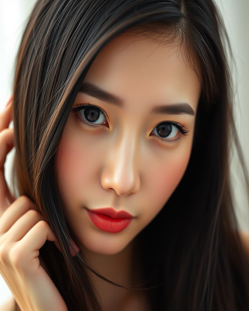 Linh Tran beauty close-up portrait