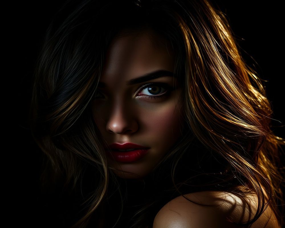 Lorena Ferreira artistic creative portrait