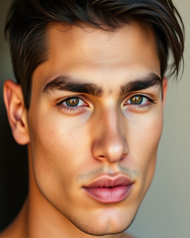 Lorenzo Carvalho beauty close-up portrait