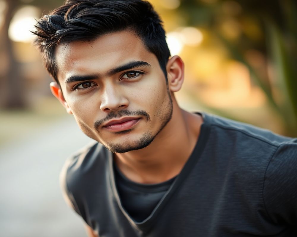 Lucas Pereira natural outdoor lifestyle portrait