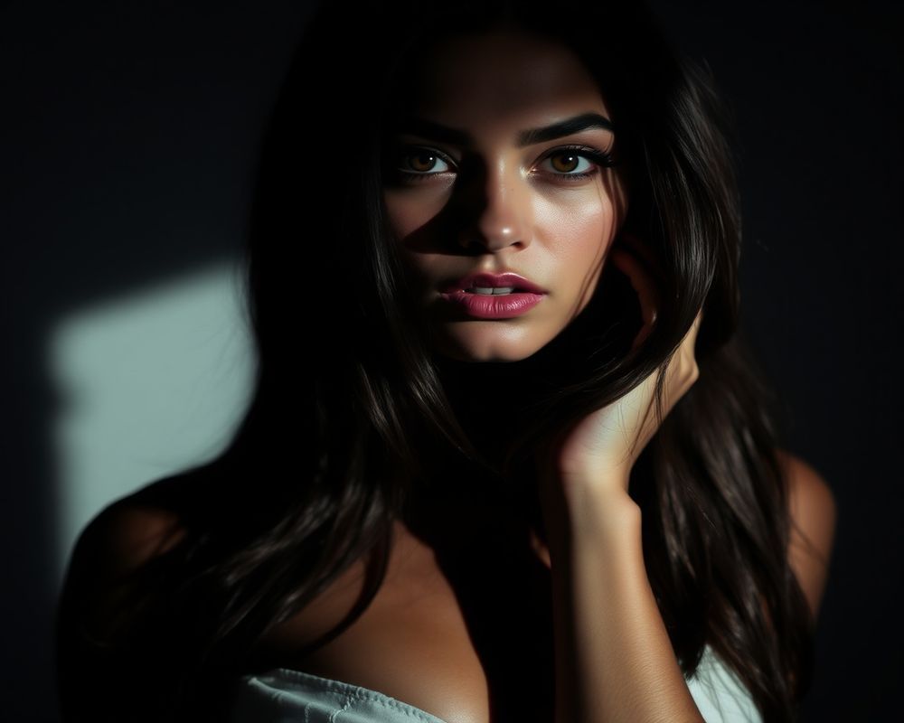 Lucia Fernandes artistic creative portrait