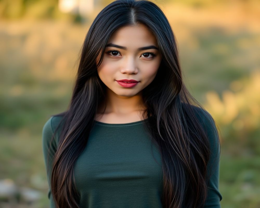 Lucia Mercado lifestyle personality shot in natural outdoor setting