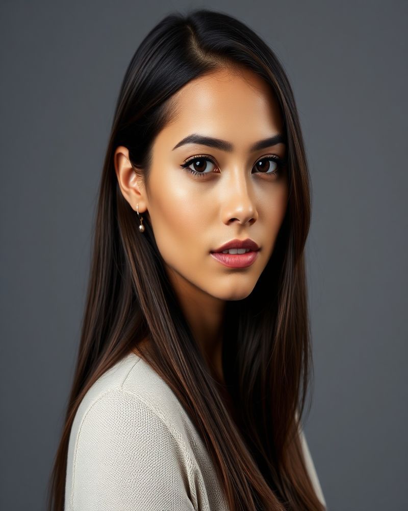 Lucia Vargas professional headshot, studio lighting with neutral background