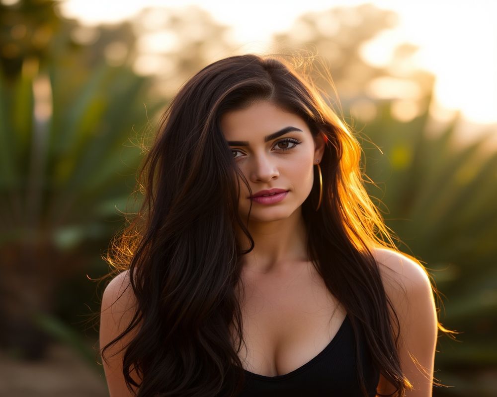 Luz Valentina Morales lifestyle personality shot in natural outdoor setting