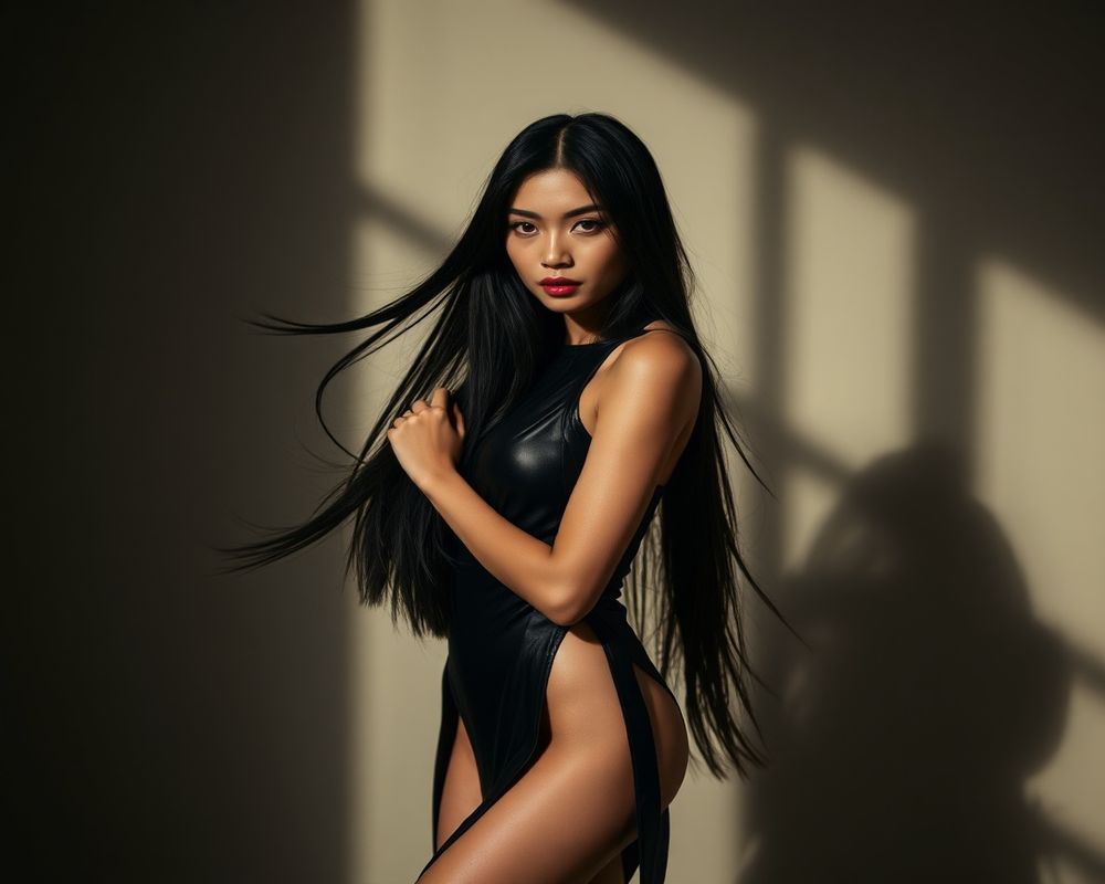 Mai Hoang high fashion editorial photograph