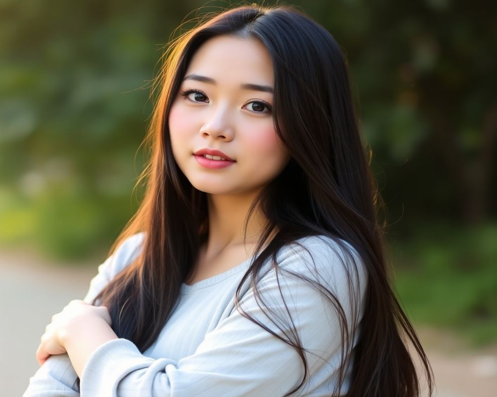 Mai Hoang natural outdoor lifestyle portrait