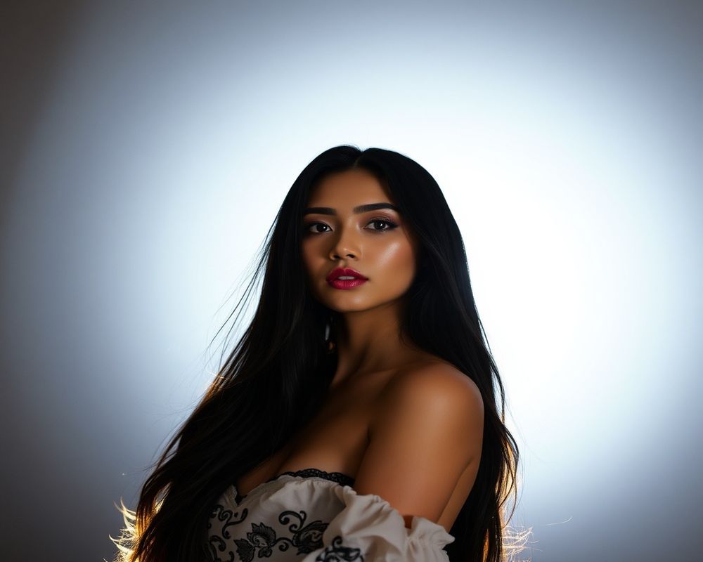 Mai Tran high fashion editorial photograph