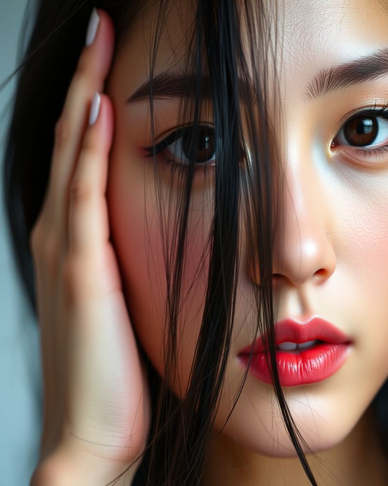 Mai Tran beauty close-up portrait