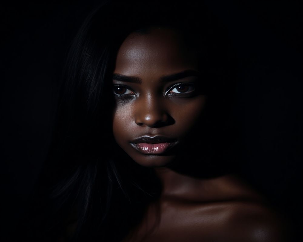 Makeda Tesfaye artistic creative portrait