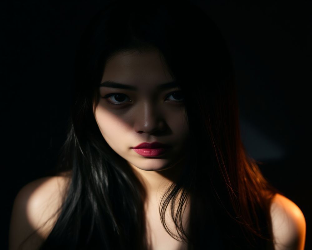 Malia Reyes artistic creative portrait