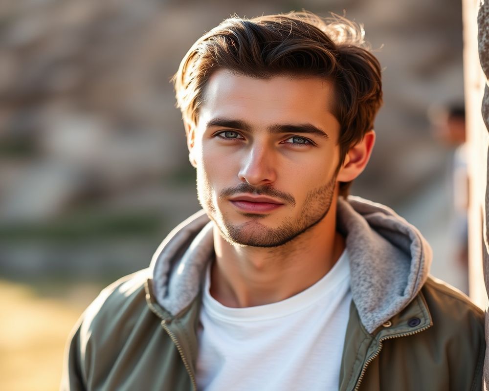 Marco Castellano natural outdoor lifestyle portrait