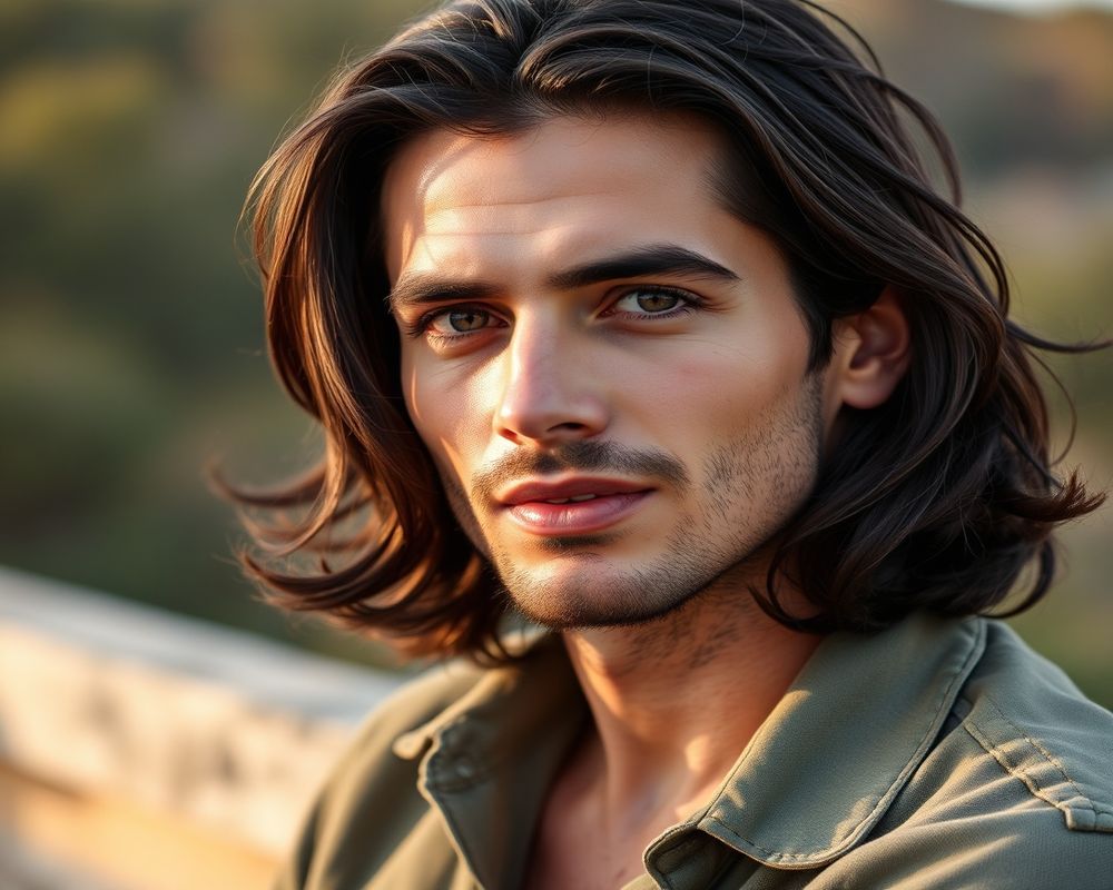 Marco Visconti lifestyle personality shot in natural outdoor setting