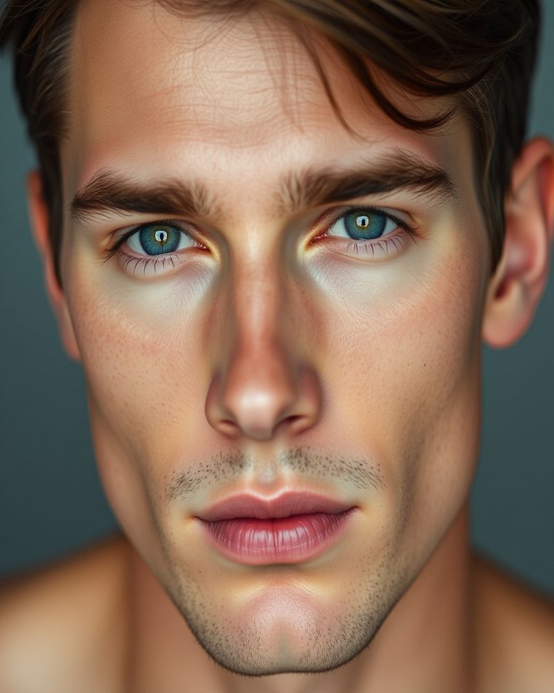 Marcus Chen beauty close-up portrait