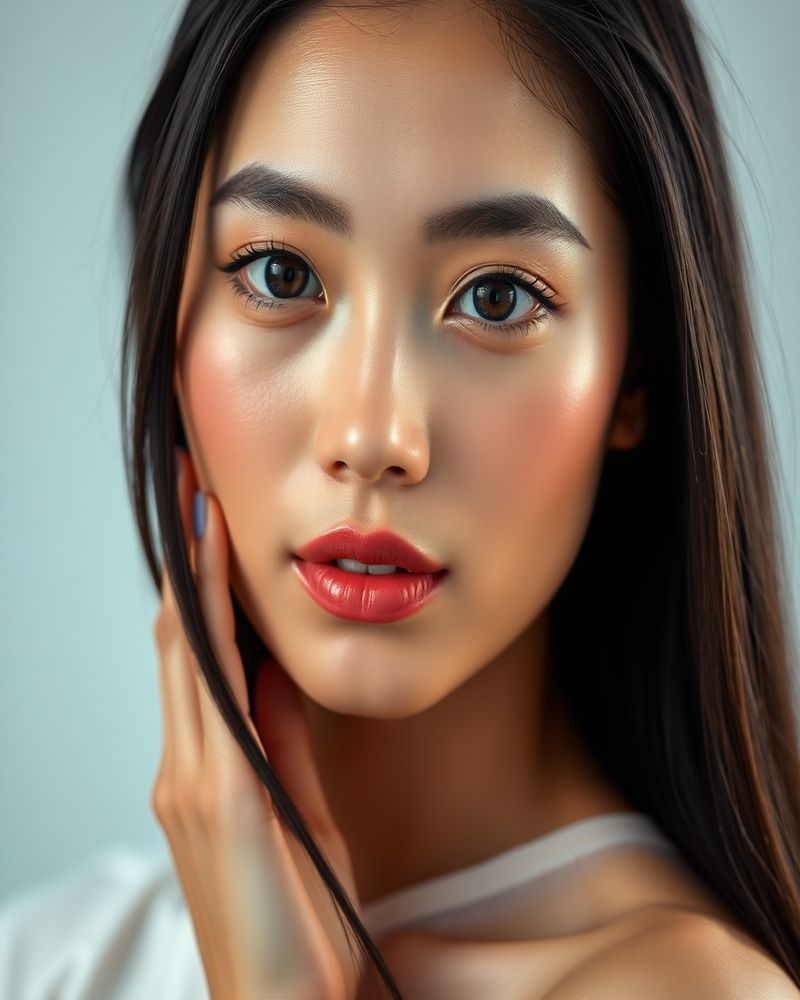 Maria Alessandra Santos beauty close-up portrait
