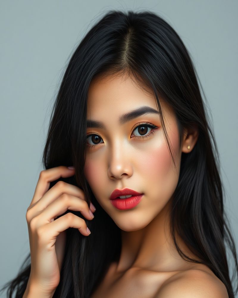 Maria Celestine Reyes beauty close-up portrait