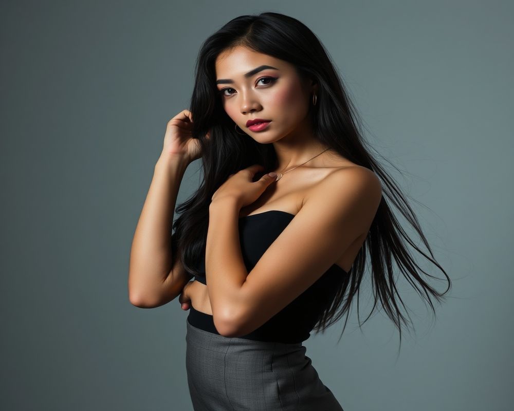 Maria Isabel Santos high fashion editorial