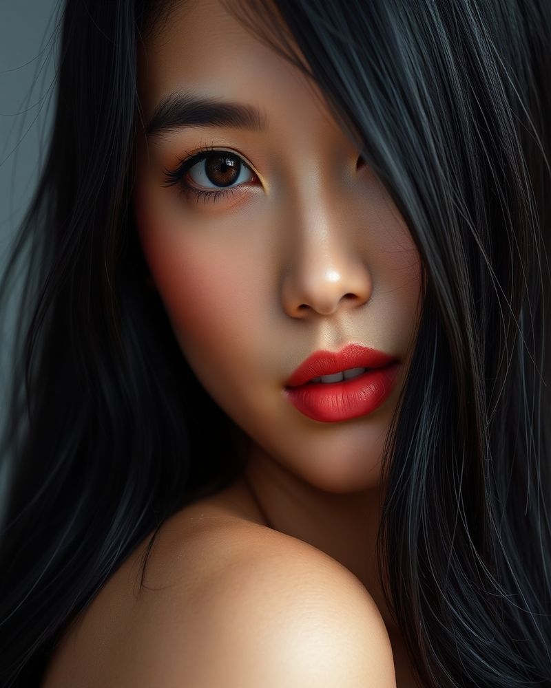 Maria Isabela Santos beauty close-up portrait