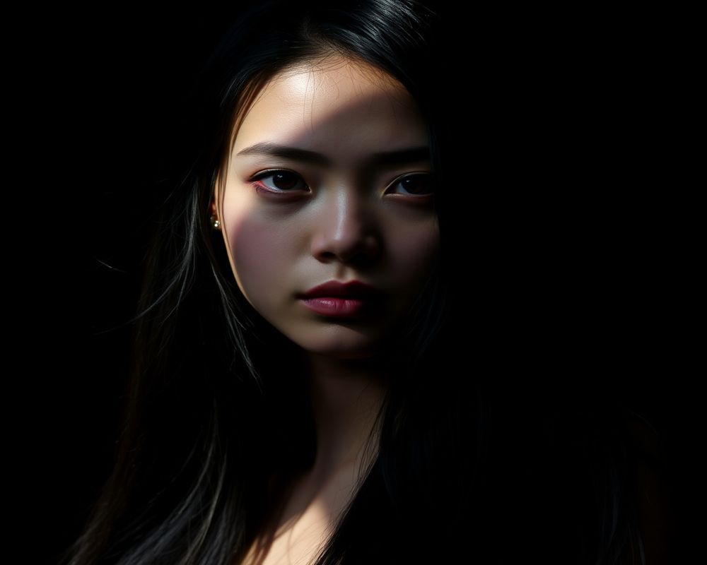 Maria Luisa Santos artistic creative portrait