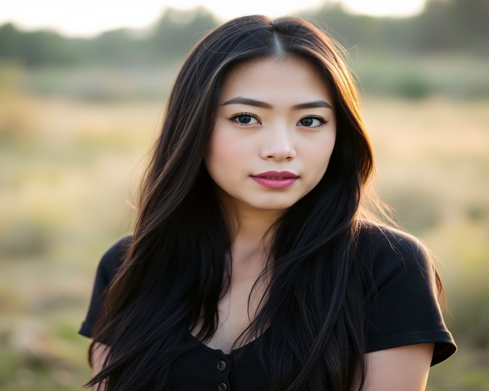 Maria Santos lifestyle personality shot in natural outdoor setting