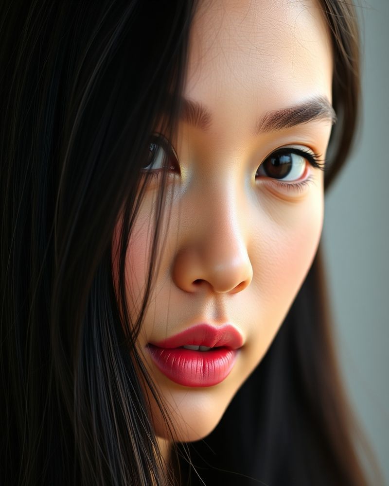 Mariana Cruz beauty close-up portrait